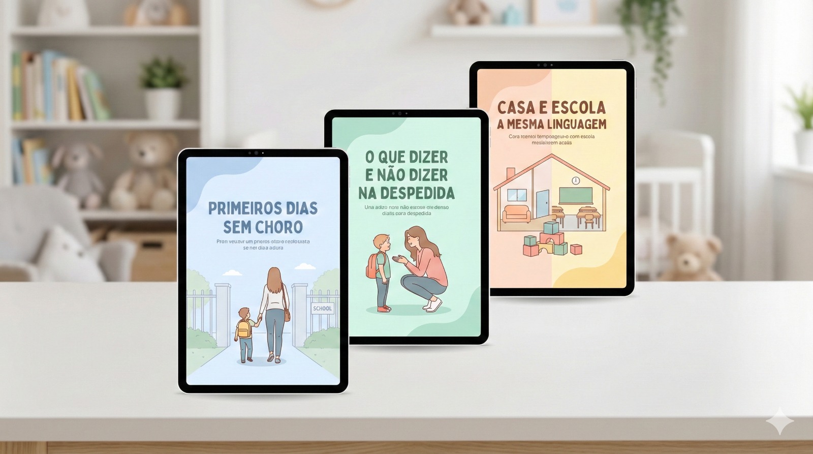 Capa dos Ebooks Kit Adaptação