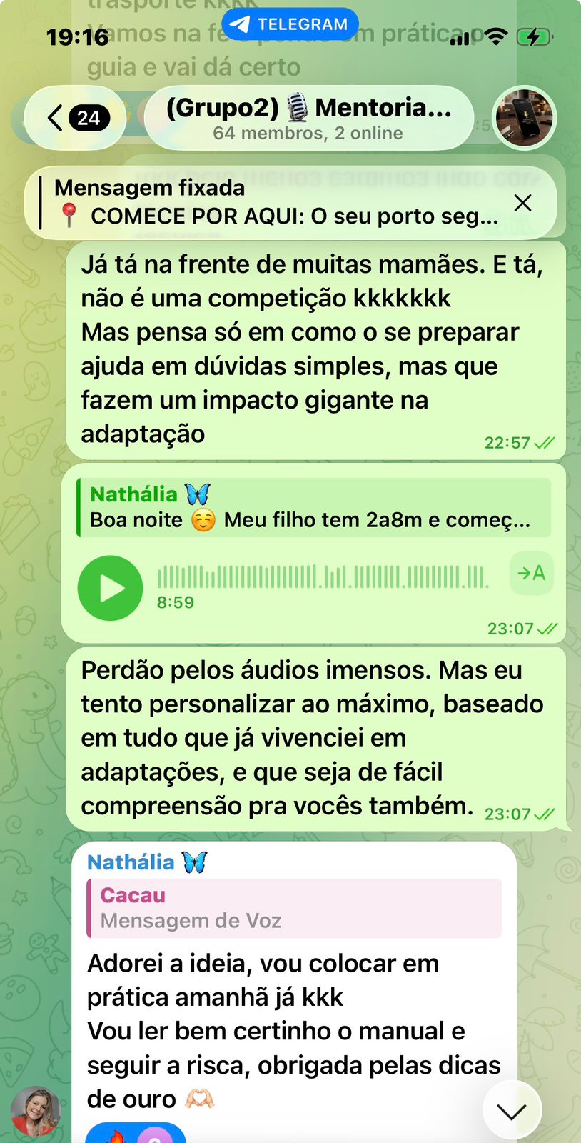 Depoimento Canal VIP